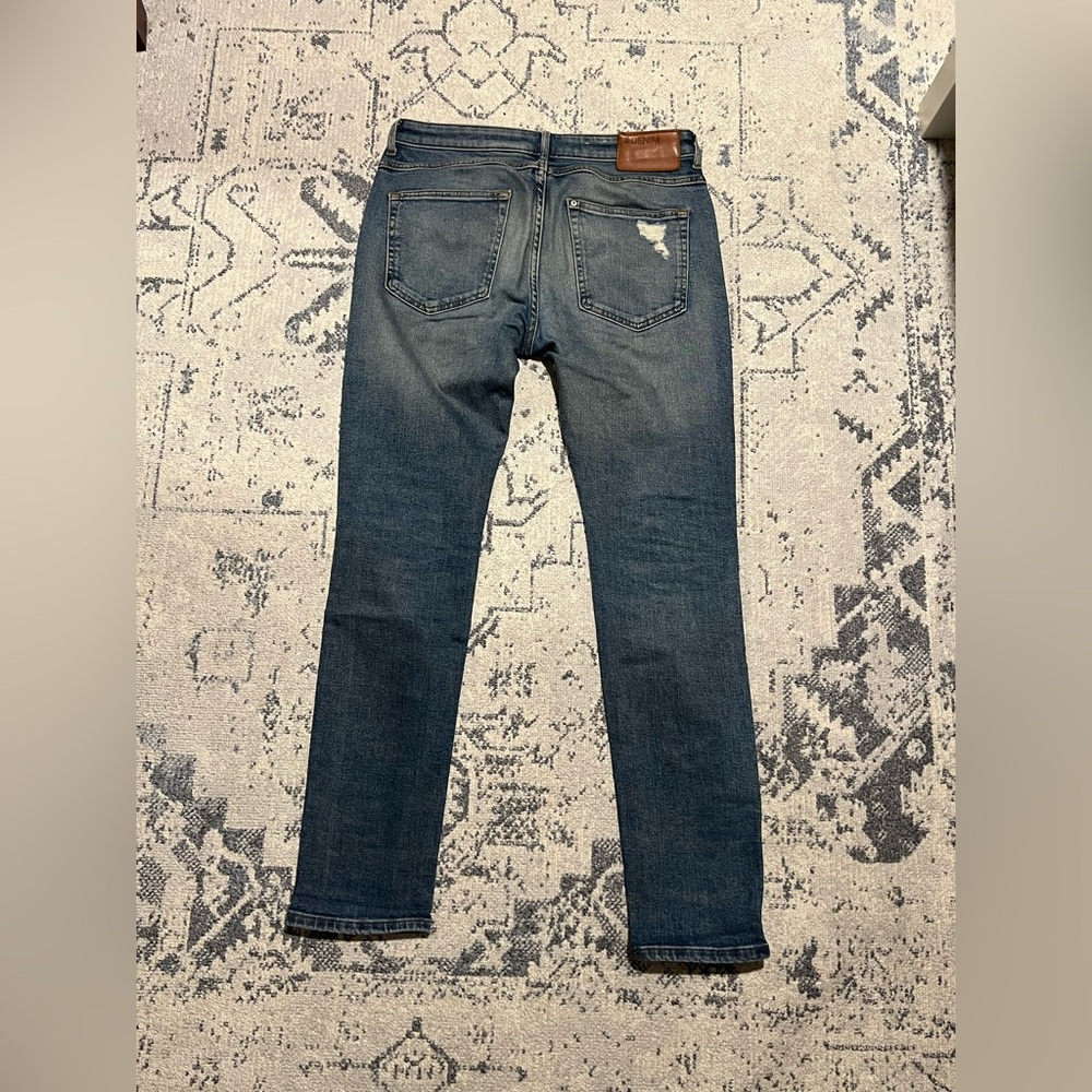 H&M Blue Ripped Jeans - Picture 2 of 3